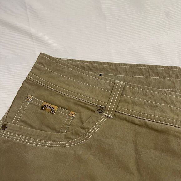 Kuhl Pants Mens 40X29 Cargo Hiking Pocket Straight Fit Dark Olive Casual Revolvr - Picture 9 of 13
